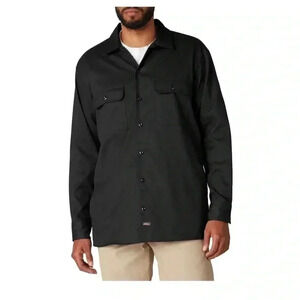 Genuine Dickies Men's FLEX Long Sleeve Work Shirt with Temp Control Cooling​​
